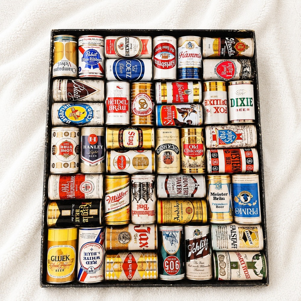 Springbok Whats Your Pleasure Beer Can Jigsaw Puzzle 500 Piece Missing 1 VTG 70s